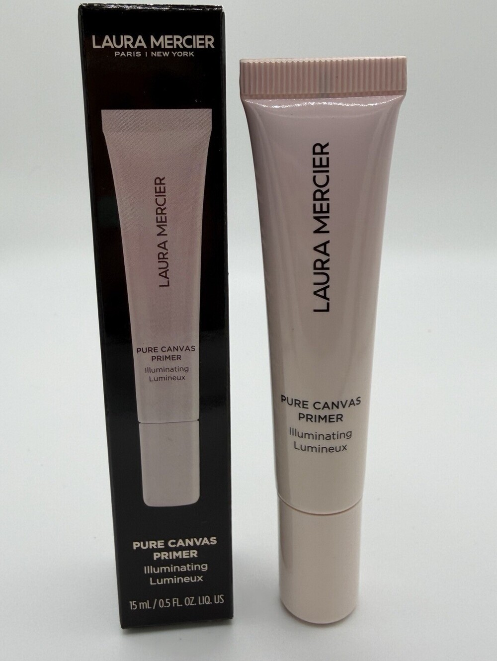 Laura Mercier 2 Pc Set Pure Canvas Illuminating Primer + Translucent Powder Mini